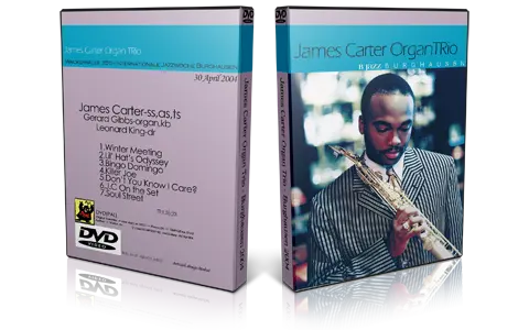 Artwork Cover of James Carter 2004-04-30 DVD Internationale Jazzwoche Burghausen Proshot