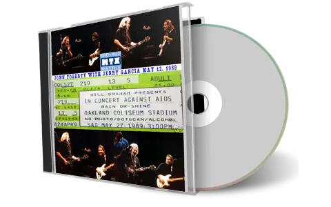 Artwork Cover of Jerry Garcia Band 1989-05-27 CD Oakland Soundboard