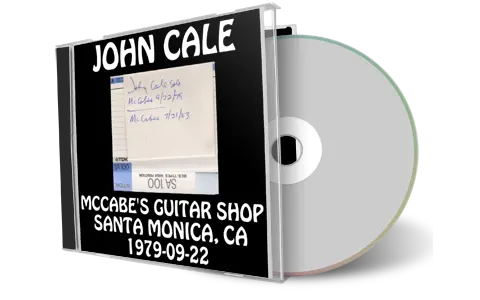 Artwork Cover of John Cale 1979-09-22 CD Santa Monica Audience