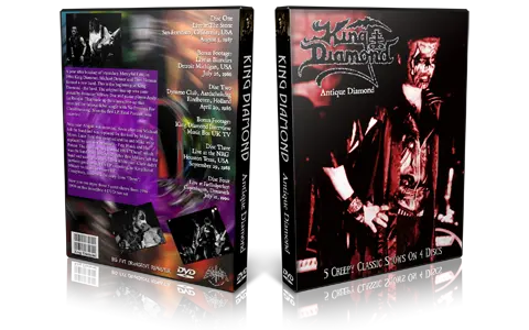 Artwork Cover of King Diamond 1988-09-29 DVD Houston Audience