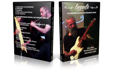 Artwork Cover of Lazuli 2020-03-15 DVD Southampton Audience