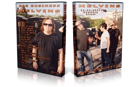 Artwork Cover of Melvins 2007-04-08 DVD Hamburg Audience