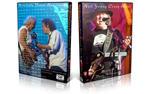 Artwork Cover of Neil Young 2013-06-08 DVD Brussels Audience