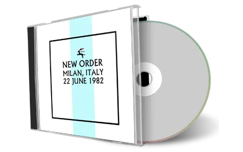 Artwork Cover of New Order 1982-06-22 CD Milan Soundboard