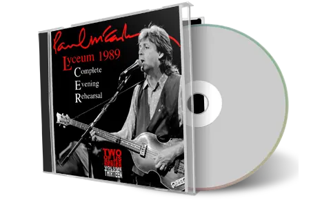 Artwork Cover of Paul McCartney 1989-08-24 CD New York City Audience