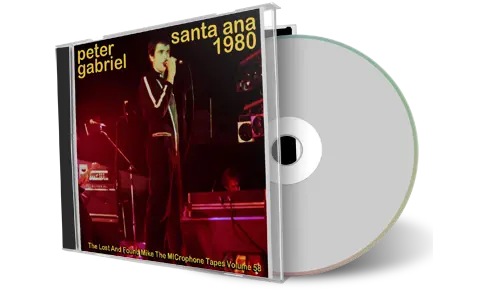 Artwork Cover of Peter Gabriel 1980-06-17 CD Santa Ana Audience