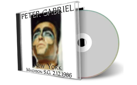 Artwork Cover of Peter Gabriel 1986-12-02 CD New York City Audience