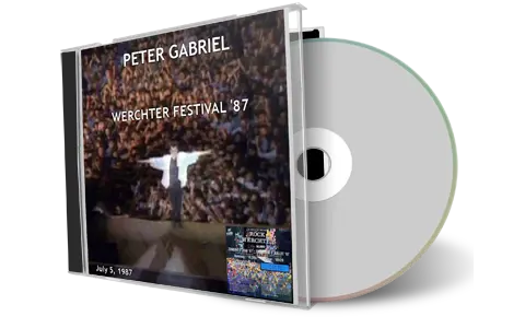 Artwork Cover of Peter Gabriel 1987-07-05 CD Werchter Festival Audience