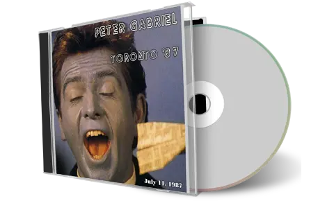 Artwork Cover of Peter Gabriel 1987-07-11 CD Toronto Audience