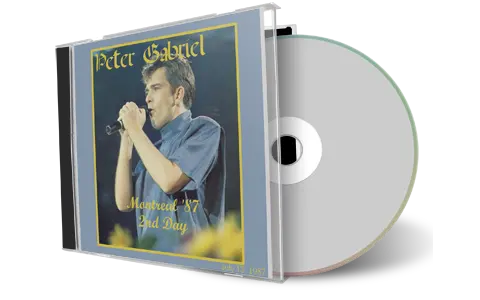 Artwork Cover of Peter Gabriel 1987-07-13 CD Montreal Audience