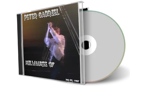 Artwork Cover of Peter Gabriel 1987-07-25 CD Milwaukee Audience
