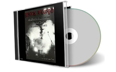 Artwork Cover of Pink Floyd 1972-09-10 CD Dallas Audience