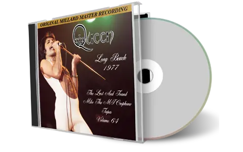 Artwork Cover of Queen 1977-12-20 CD Long Beach Audience