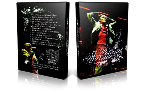 Artwork Cover of REM 2003-07-10 DVD Warsaw Audience