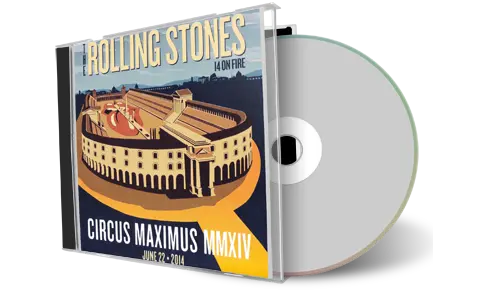 Artwork Cover of Rolling Stones 2014-06-22 CD Roma Audience