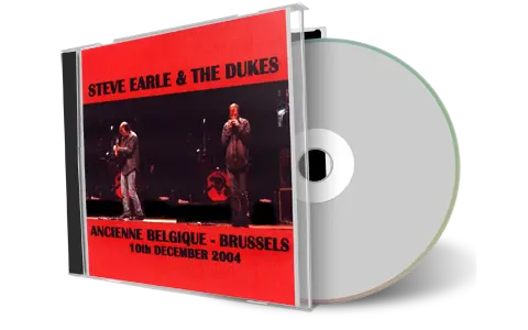 Artwork Cover of Steve Earle 2004-12-10 CD Brussels Audience