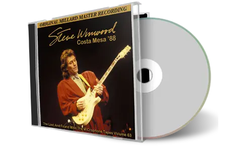Artwork Cover of Steve Winwood 1988-07-24 CD Costa Mesa Audience