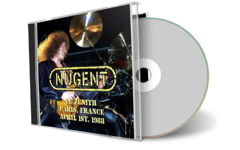 Artwork Cover of Ted Nugent 1988-04-01 CD Paris Audience