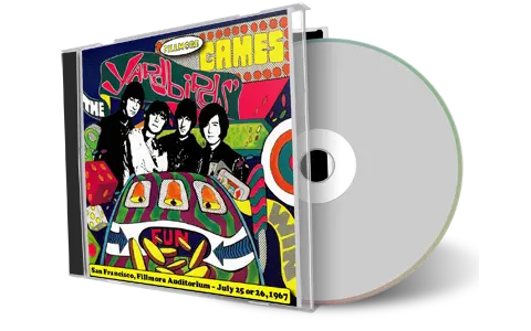 Artwork Cover of The Yardbirds Compilation CD San Francisco 1967 Audience