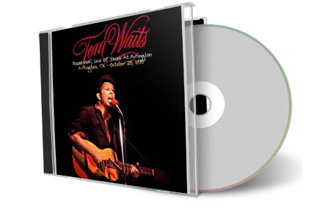 Artwork Cover of Tom Waits 1975-10-25 CD Arlington Soundboard