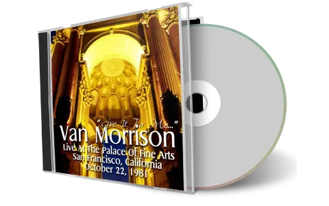 Artwork Cover of Van Morrison 1981-10-22 CD San Francisco Audience