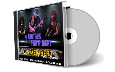 Artwork Cover of 3 Guitars for a Night 2019-11-09 CD Colmar Audience