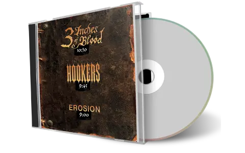 Artwork Cover of 3 Inches of Blood 2015-11-08 CD Vancouver Audience
