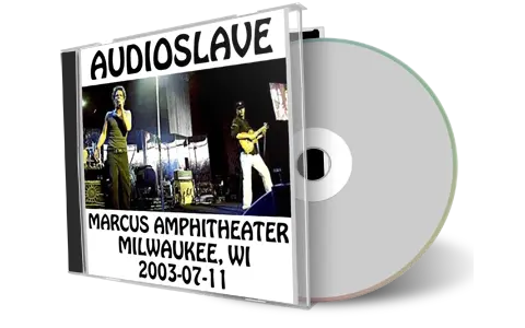 Artwork Cover of Audioslave 2003-07-11 CD Milwaukee Audience