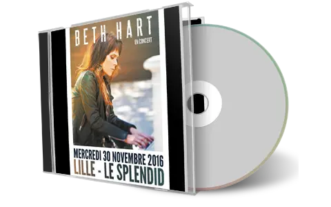 Artwork Cover of Beth Hart 2016-11-30 CD Lille Audience