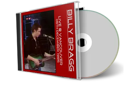 Artwork Cover of Billy Bragg 1986-12-05 CD Vancouver Soundboard
