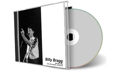 Artwork Cover of Billy Bragg 1988-05-02 CD Minneapolis Audience