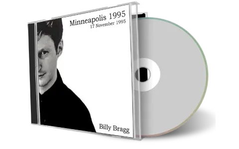 Artwork Cover of Billy Bragg 1995-11-17 CD Minneapolis Audience