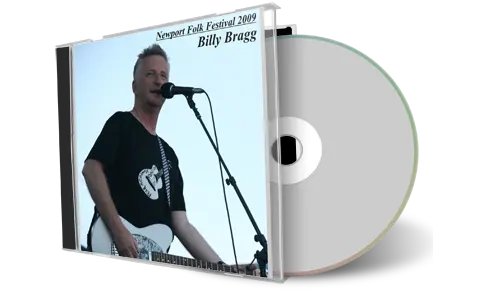 Artwork Cover of Billy Bragg 2009-08-01 CD Newport Soundboard