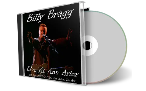 Artwork Cover of Billy Bragg 2010-09-11 CD Ann Arbor Audience