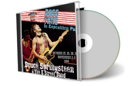 Artwork Cover of Bruce Springsteen Compilation CD Boss Time In Exposition Park 1984 Audience
