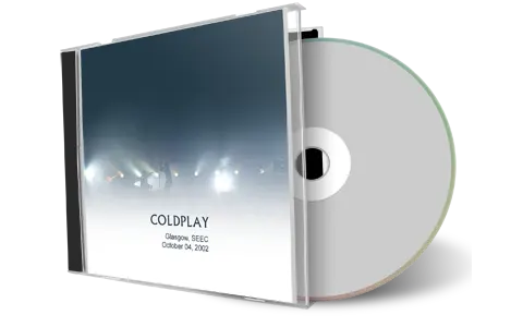Artwork Cover of Coldplay 2002-10-04 CD Glasgow Audience
