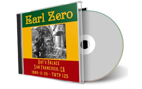 Artwork Cover of Earl Zero 1980-11-25 CD San Francisco Audience
