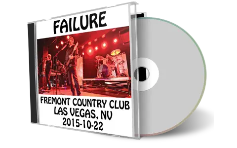 Artwork Cover of Failure 2015-10-22 CD Las Vegas Audience