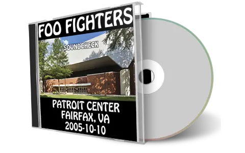 Artwork Cover of Foo Fighters 2005-10-10 CD Fairfax Soundboard