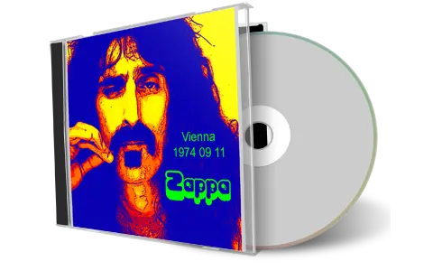 Artwork Cover of Frank Zappa 1974-09-11 CD Vienna Audience