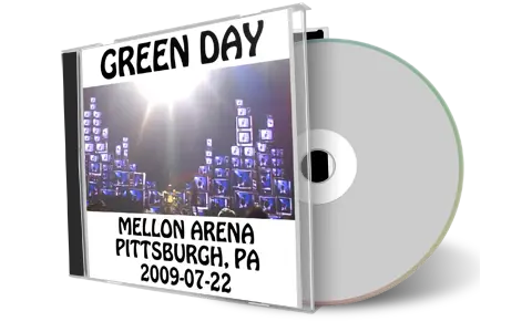 Artwork Cover of Green Day 2009-07-22 CD Pittsburgh Audience