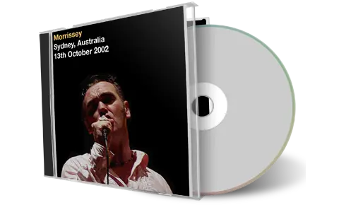 Artwork Cover of Morrissey 2002-10-13 CD Sydney Audience