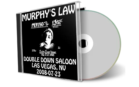 Artwork Cover of Murphys Law 2008-07-23 CD Las Vegas Audience