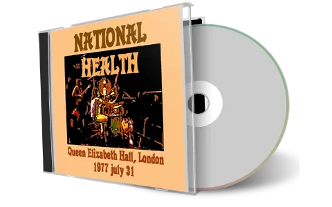 Artwork Cover of National Health 1977-07-31 CD London Audience