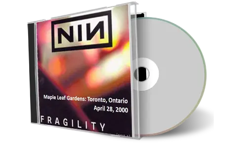 Artwork Cover of Nine Inch Nails 2000-04-28 CD Toronto Audience