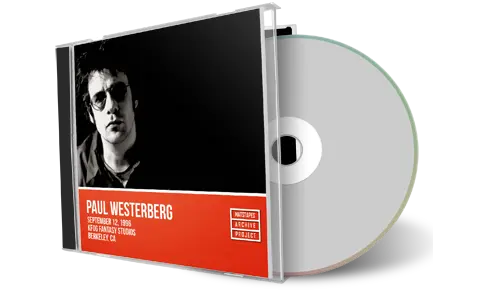 Artwork Cover of Paul Westerberg 1996-09-12 CD Berkely Audience
