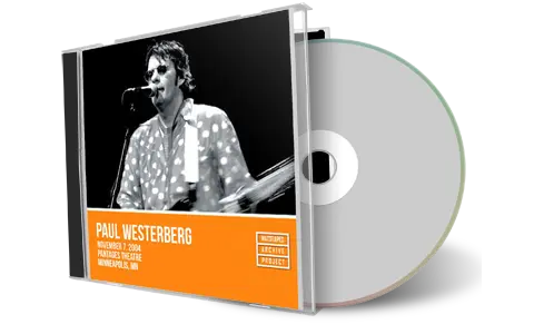 Artwork Cover of Paul Westerberg 2004-11-07 CD Minneapolis Audience