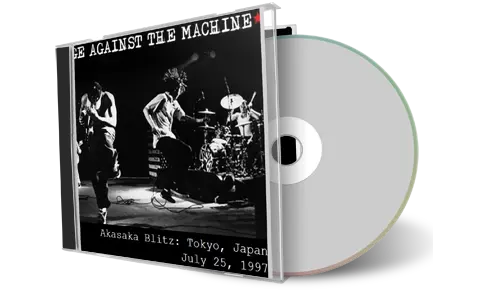 Artwork Cover of Rage Against The Machine 1997-07-25 CD Tokyo Audience