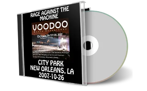 Artwork Cover of Rage Against The Machine 2007-10-26 CD New Orleans Audience