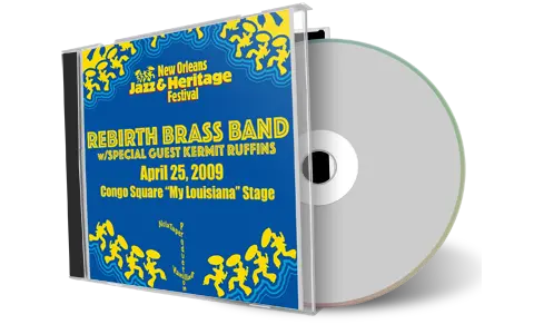 Artwork Cover of Rebirth Brass Band and Kermit Ruffins 2009-04-25 CD New Orleans Soundboard